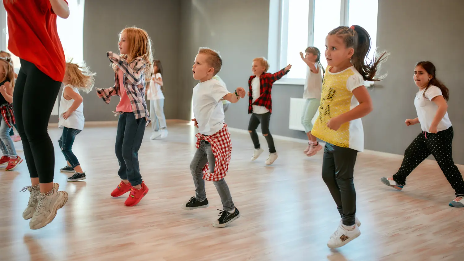 Kinder tanzen Probenkinder vom Creative Tanz Treff
