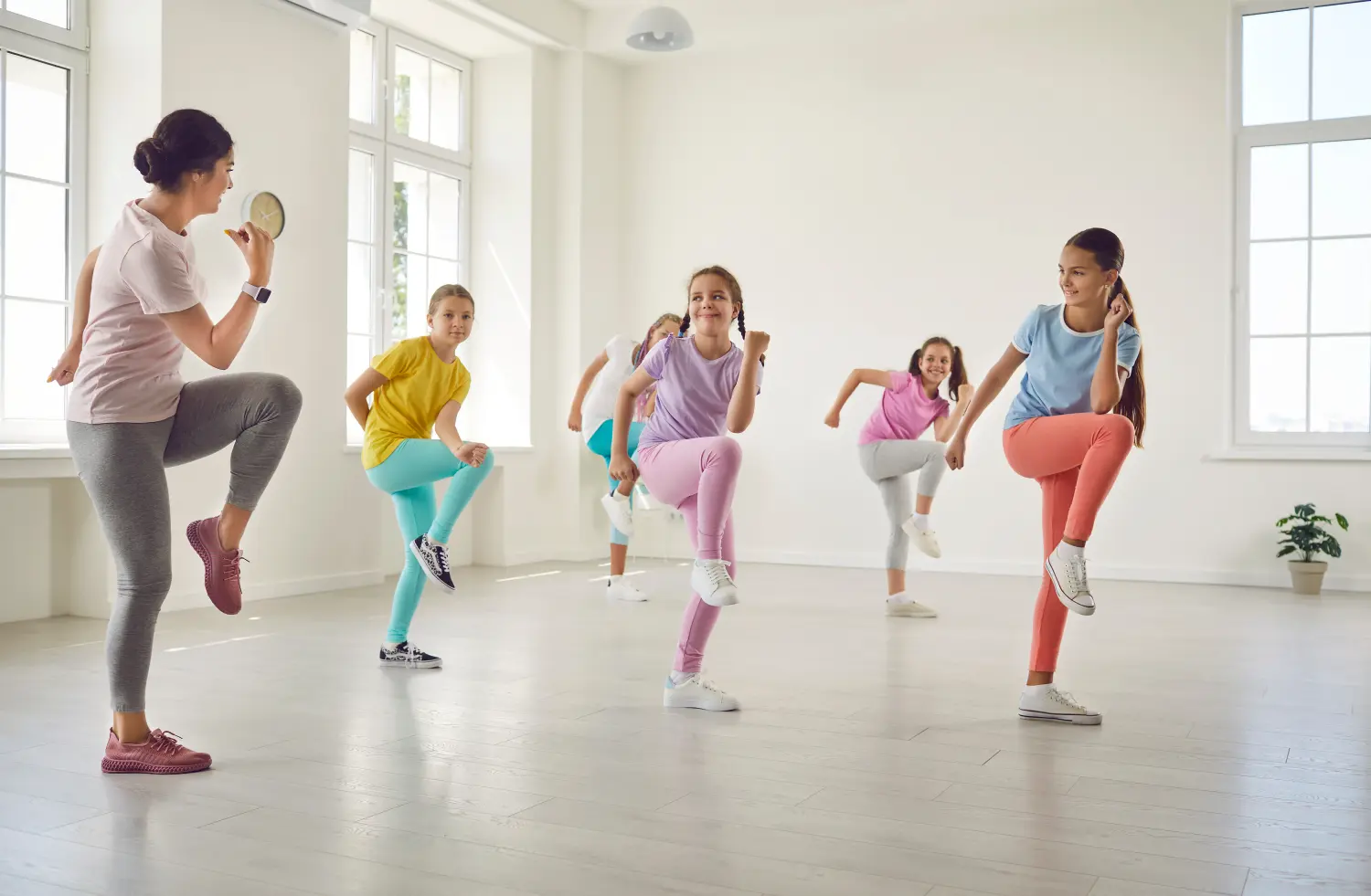 Tanzprobenkinder vom Creative Tanz Treff