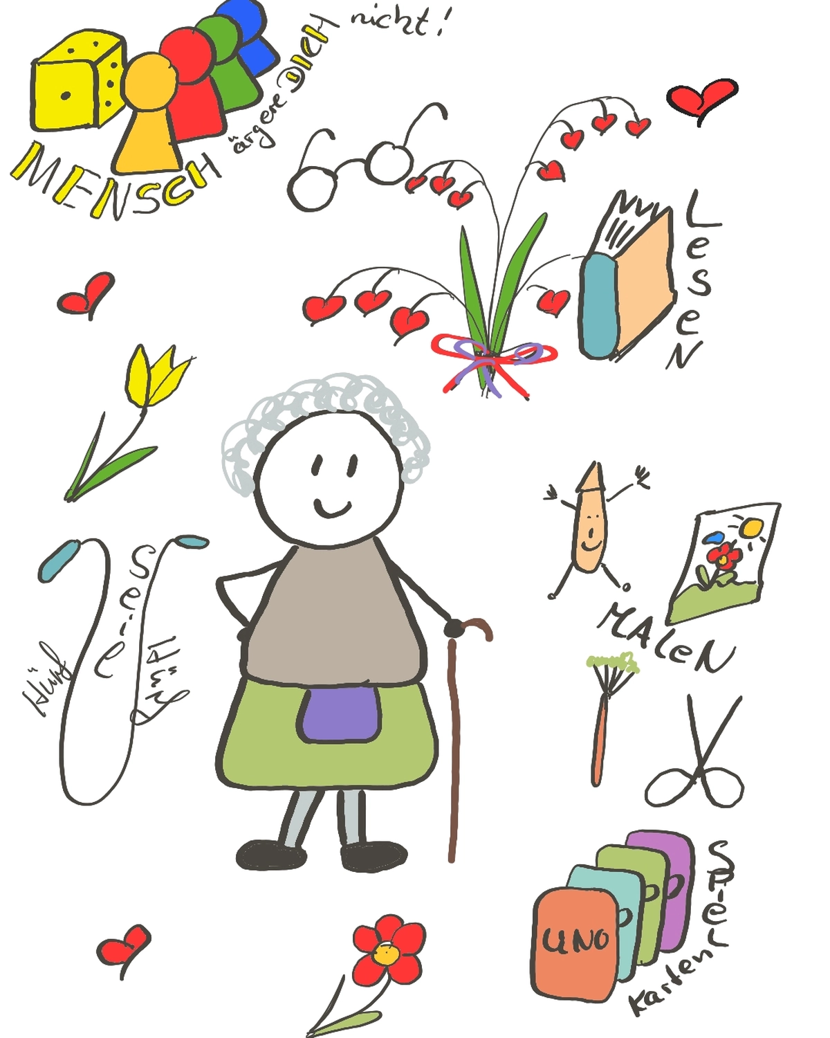 Tanzende Frauen vom CreativTanzTreff